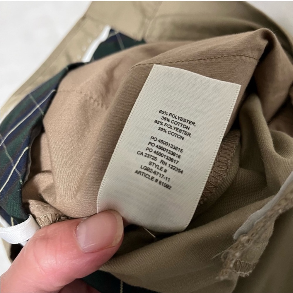 Aritzia Sunday Best Charlie Full Length Wide Leg Trouser Pant Khaki Tan size 00 - Picture 12 of 15